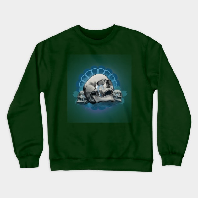 Bones are blue Crewneck Sweatshirt by Sarri